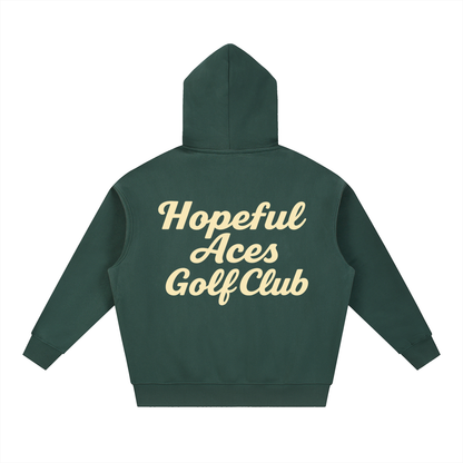 Essential Oversized Boxy Fit Fleece Hoodie