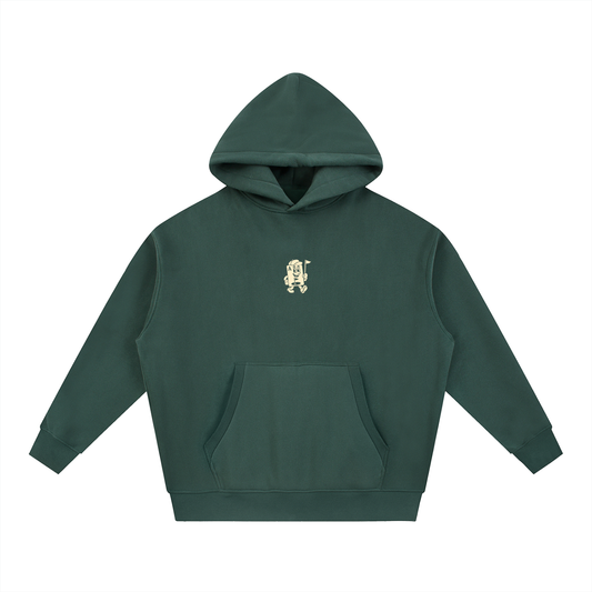 Essential Oversized Boxy Fit Fleece Hoodie